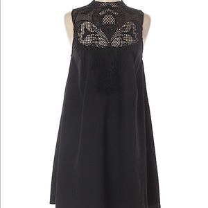 Chelsea28 Lace Yolk Shift  Dress